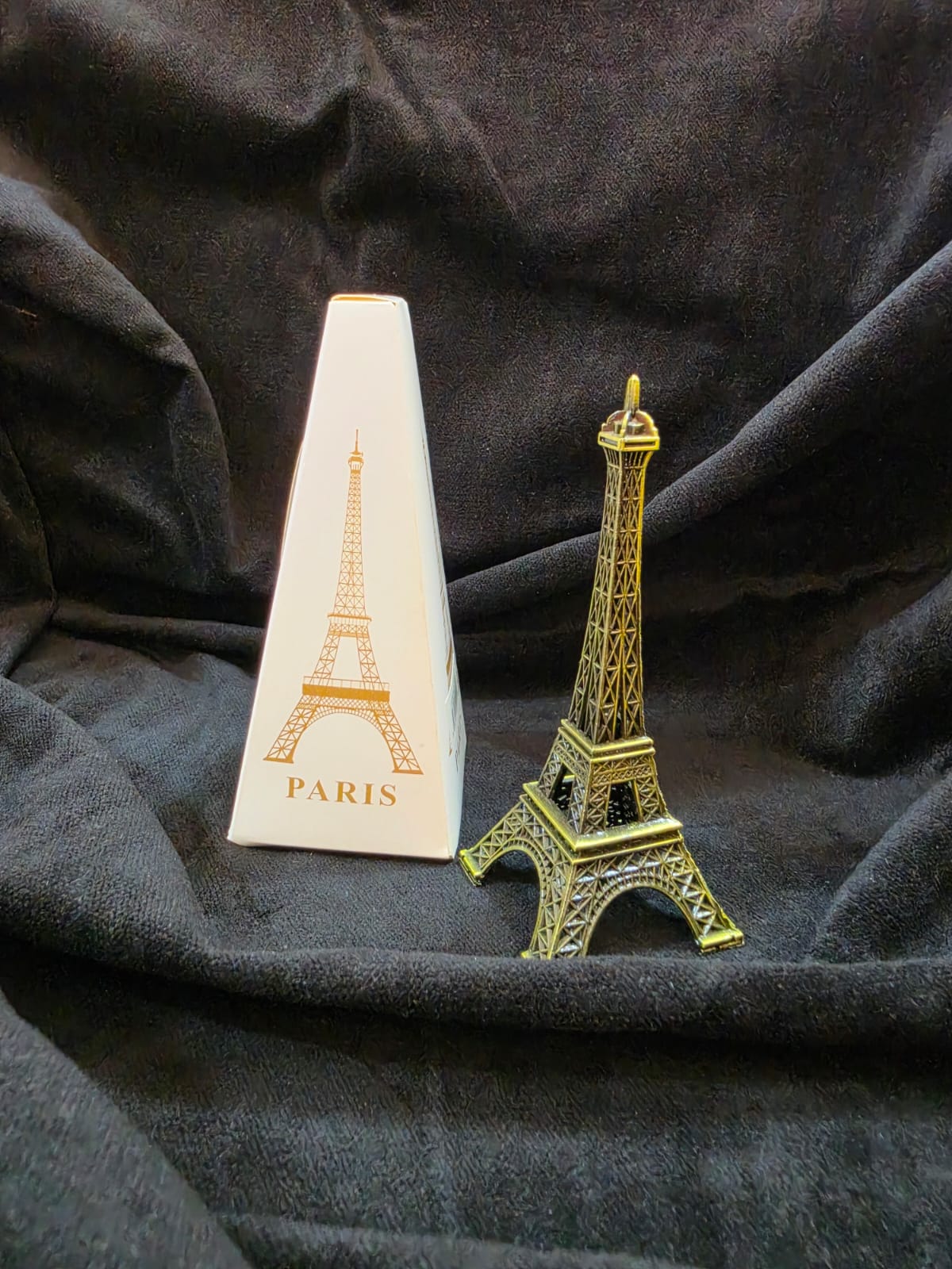 13cm Eyfel Kulesi Dekoratif Metal Biblo - Paris Temalı